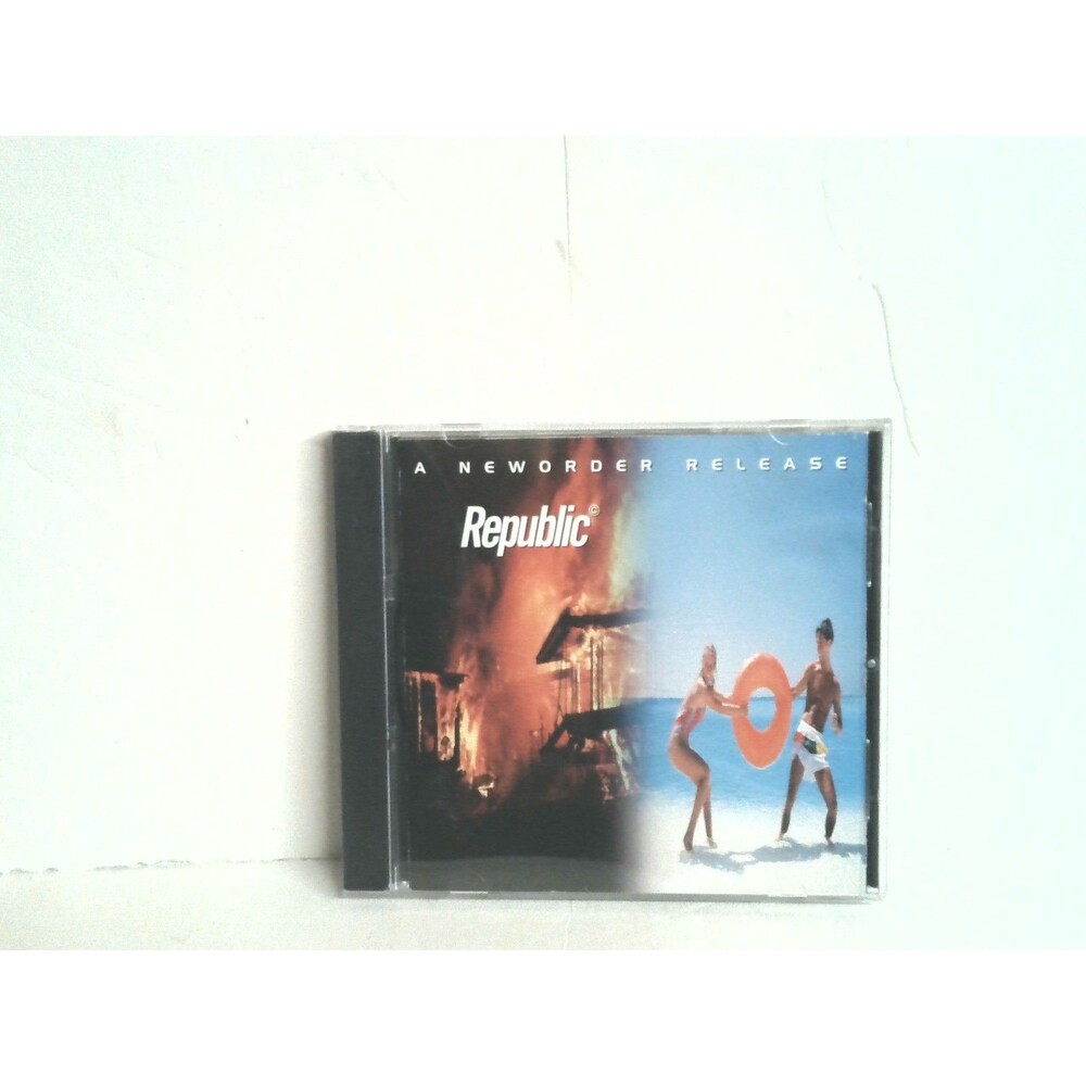 New Order Republic CD 1993 Warner Brothers Quest Records